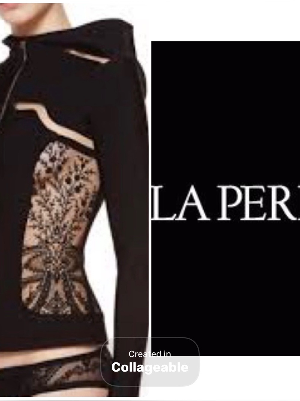 ‼️WOW‼️LA PERLA BLAZER ABSOLUTELY STUNNING! Rare, NWOT🖤‼️